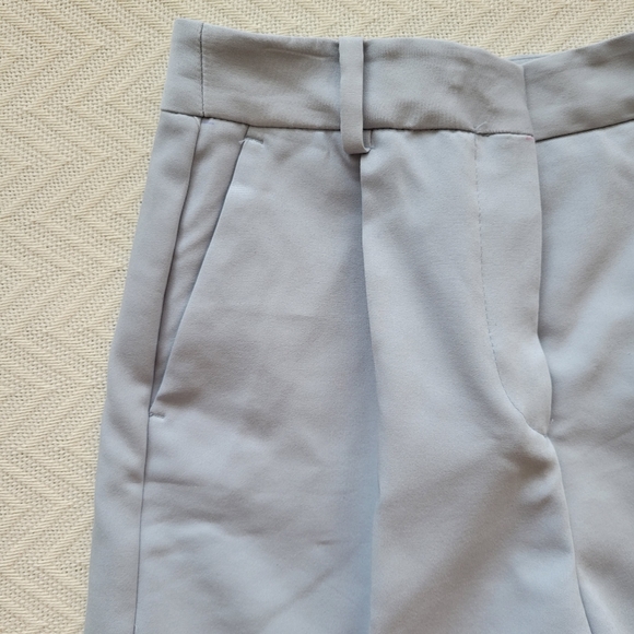 Zara Bermuda Shorts Size XS Light Blue - Picture 6 of 8